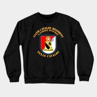 Flash - 124th Cavalry Regiment - Texas Cavalry Crewneck Sweatshirt